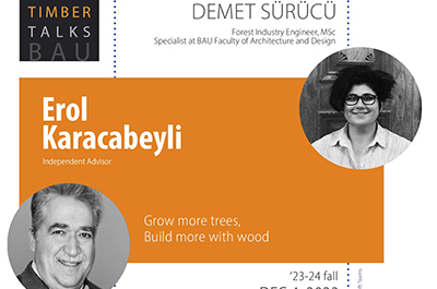 ArchiDesign Timber Talks - Erol Karacabeyli